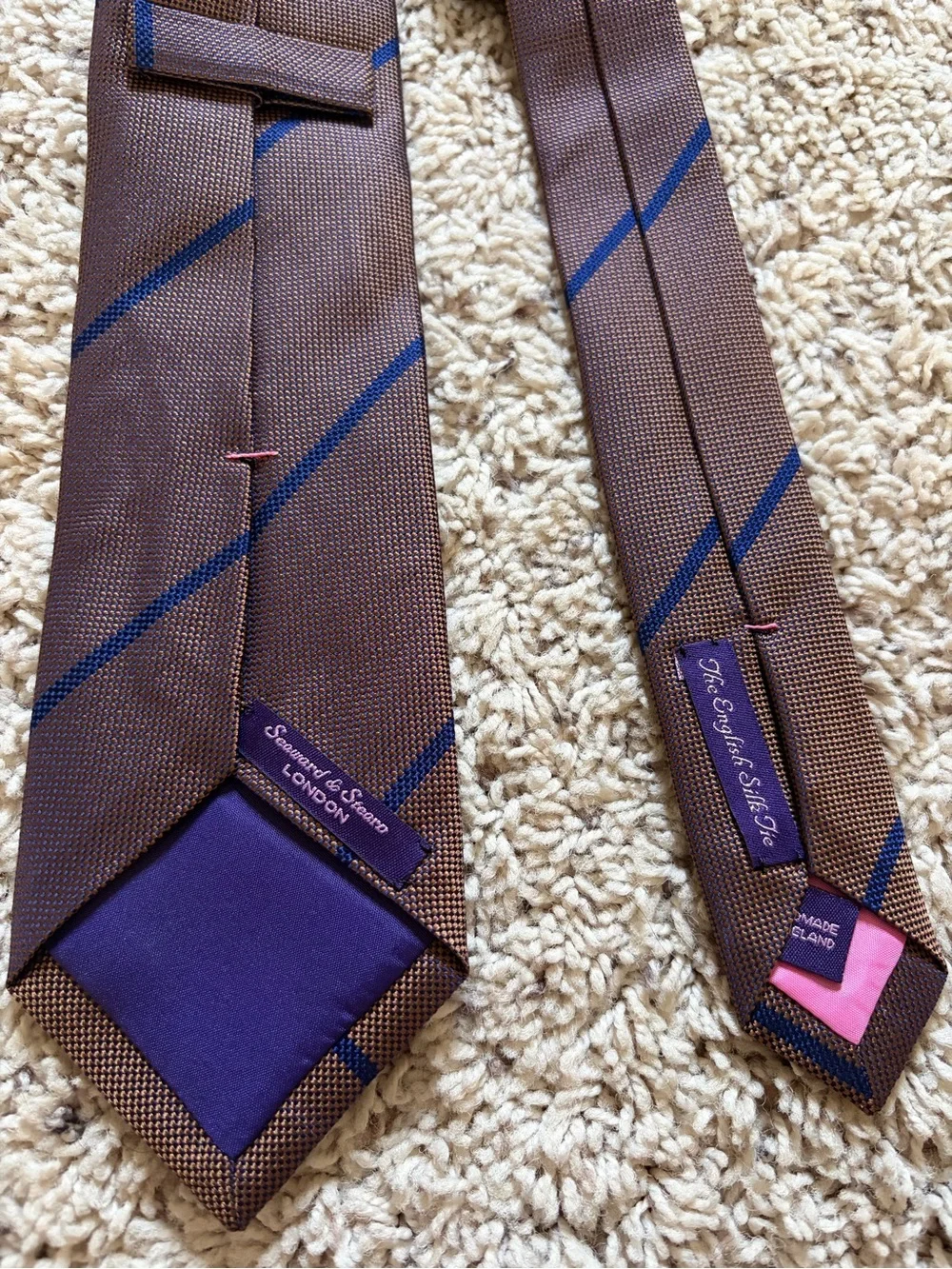 Seaward and Stearn London The English Silk Tie